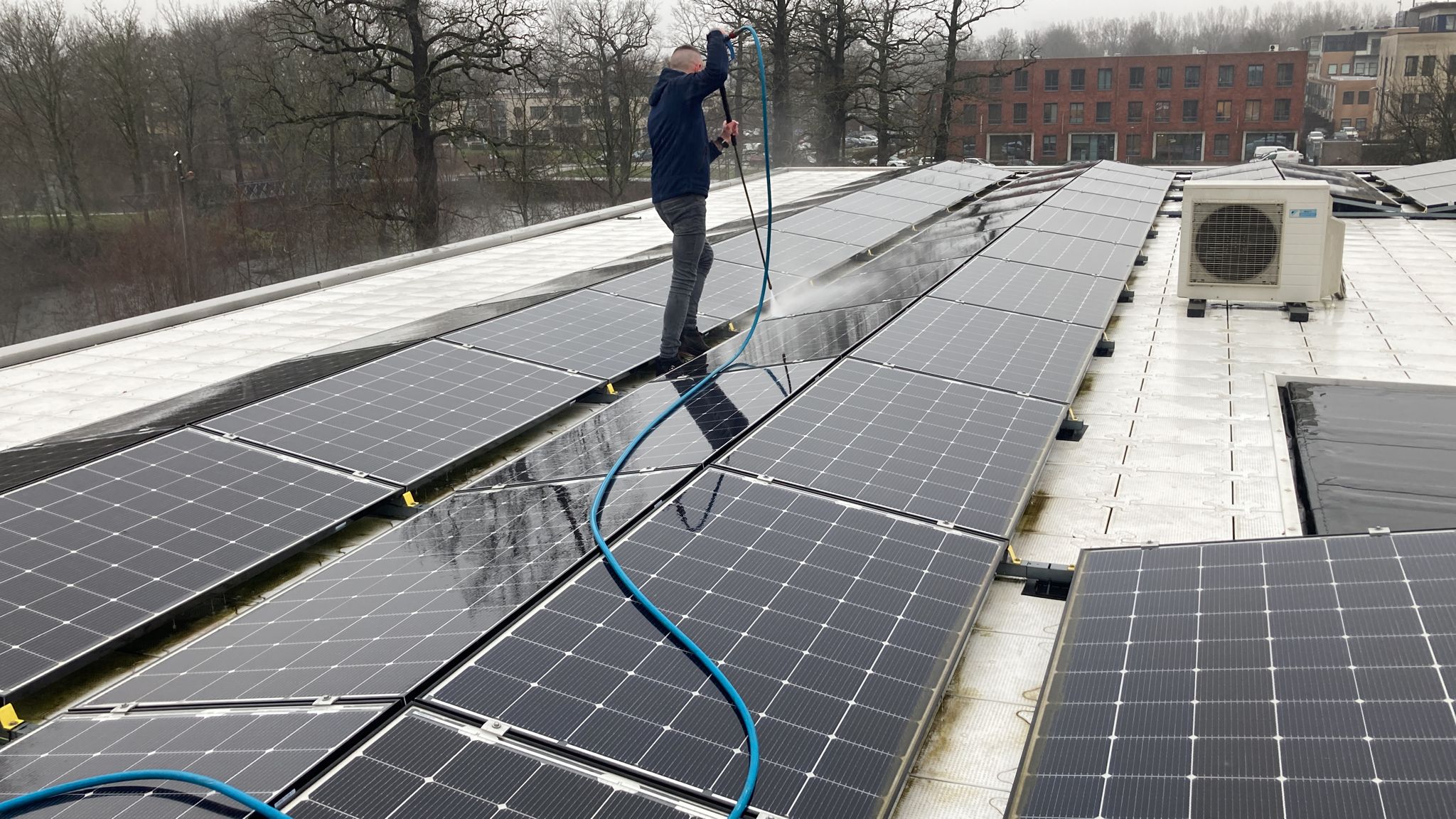 Zonnepaneelreiniging